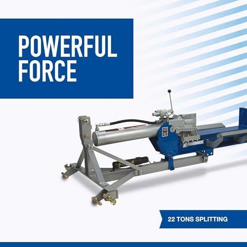 Log Splitting Made Easy: Our Review of ⁢the Powerhorse⁤ 22-Ton Splitter