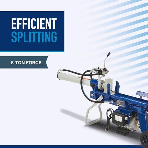Effortless Log Splitting: Our ‍Take on the Powerhorse 8-Ton Electric Splitter